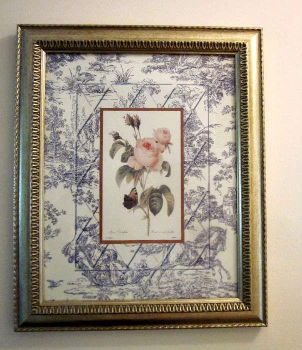 Framed rose print (2 of 2)