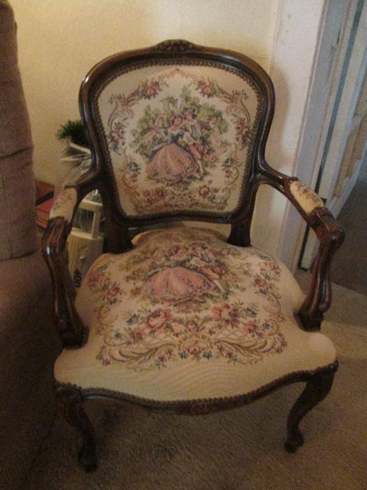 We have some beautiful odd chairs.  And they are all clean and in good condition!!