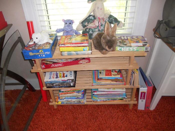 Lots of childrens books and games