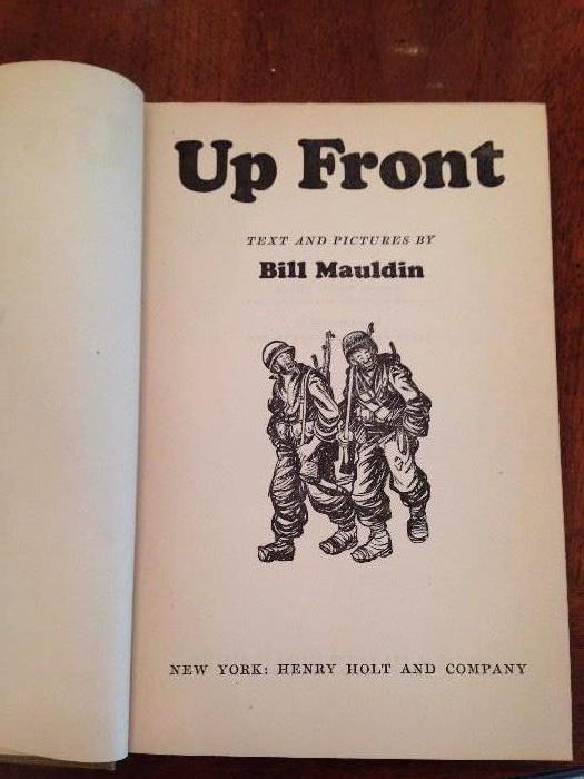 Up Front World War II by Bill Maudlin