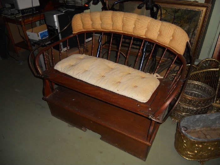 Stagecoach bench