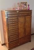 Stunning Lane Highboy, part of the Master Suite, which includes a dresser with mirrors, nightstands and Queen Bed