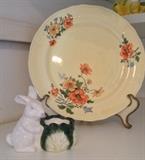 Vintage Plates and Ceramics in the 2nd kitchen on the main floor