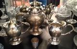 Ornate Silverplate Tea Set
