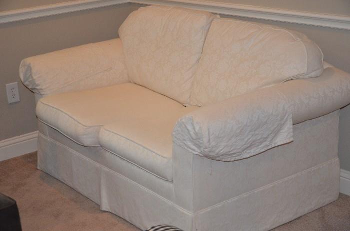 White Love Seat by Laura Ashley Home