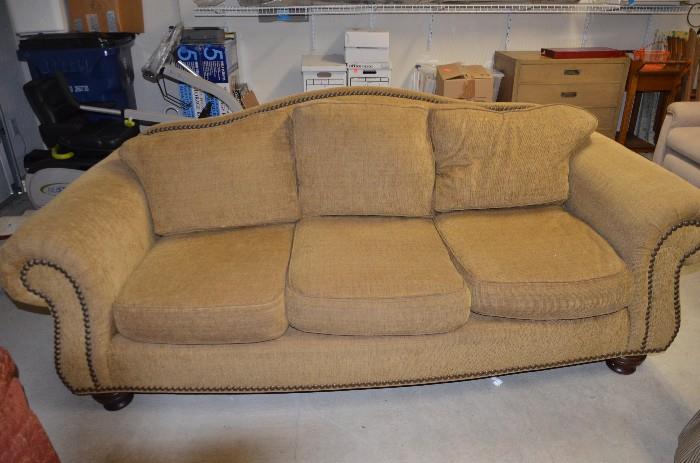 Large Tan Sofa 