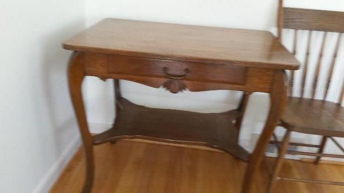 Antique oak table in very good condition.  
