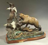 lot #170 - David Manuel (Oregon, born 1940) Bronze Sculpture