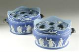 lot #737 - 18th century Wedgwood Bulb Pots