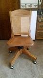 Oak Office Chair