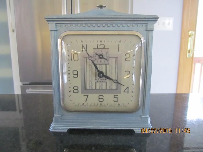 Antique Ingraham Wind-Up Meteor Alarm Clock