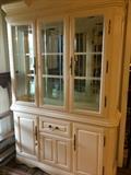 Light wood dining  china cabinet (has matching table)