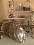               More of the silver plate pieces