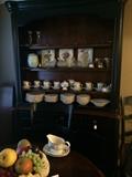    Brown/black hutch (has matching table & chairs) 