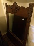                Antique mirror