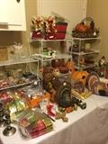 Great selections of Thanksgiving and Christmas items