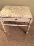                  Antique vanity stool