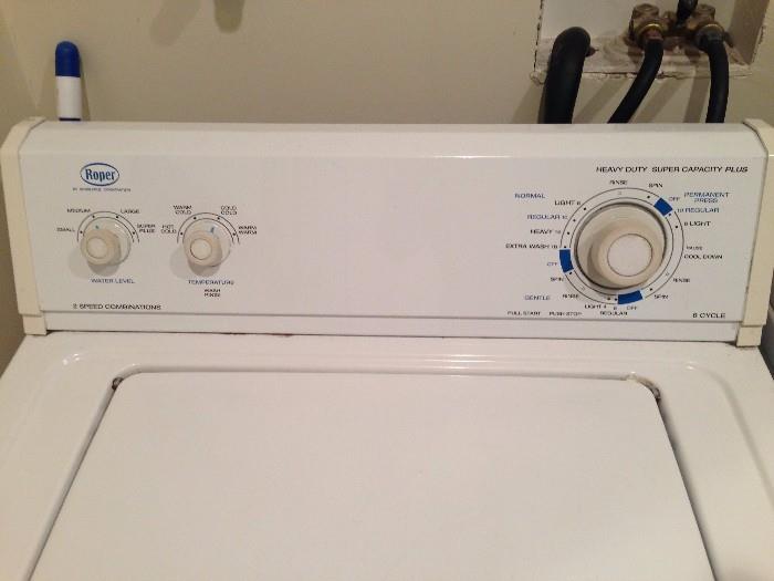 Roper Washer and Dryer Set