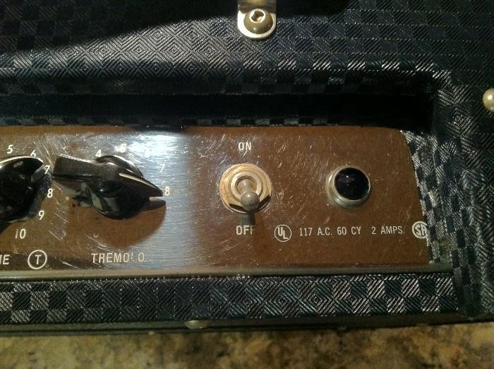 Vintage 1965 Ampeg Jet J-12-D Tube Amp-All Original, Sounds Beautiful and Near Mint Condition