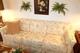Vintage upholstered sofa