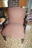 Upholstered armchair