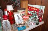 Coca-Cola collectibles and other vintage items