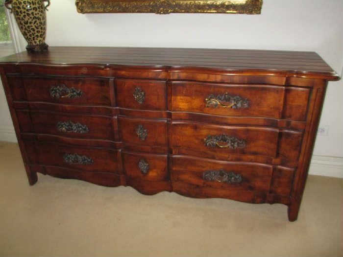 FRENCH ROCOCO STYLE BLOCK FRONT DRESSER
CENTURY FURNITURE COMPANY
