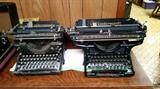 A pair of Underwood typewriters