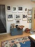 Vintage trunk, Bedoin rug from Tunisia