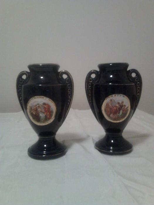 Vintage Czechoslovakia Vases