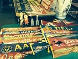Old pennants, sports teams, 1950's Disneyland, Busch Gardens, and the Los Angeles Angels! Just  $10.00 each!