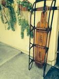 1940's sled with nice graphics and in great condition. Just $150.00.