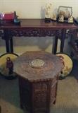 Oriental sofa table, side table, decor