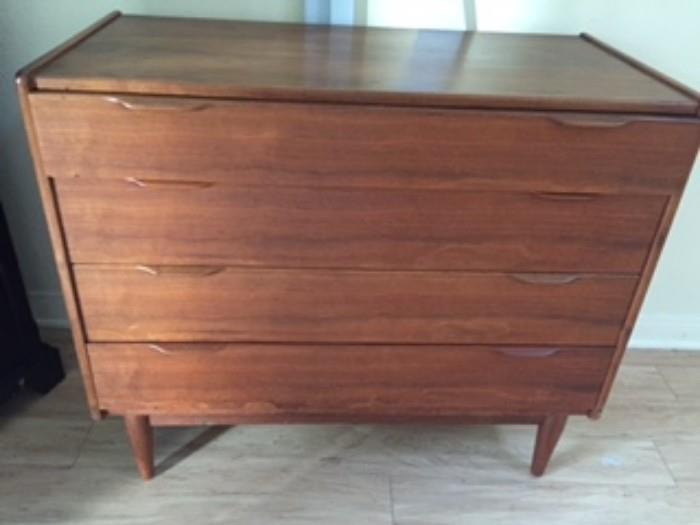 Mid Century Danish Modern Dresser - teak