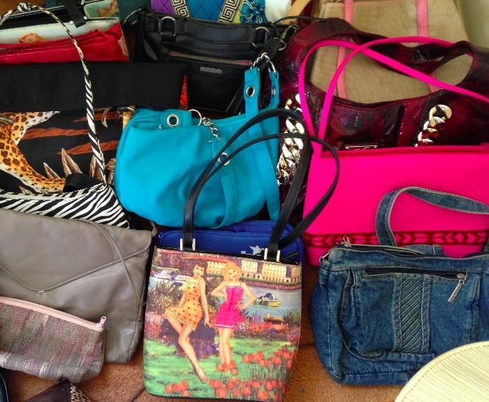 Purses, purses, and more purses!!