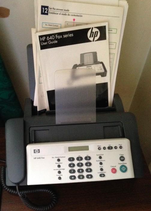 Fax machine..like brand-new with manuals
