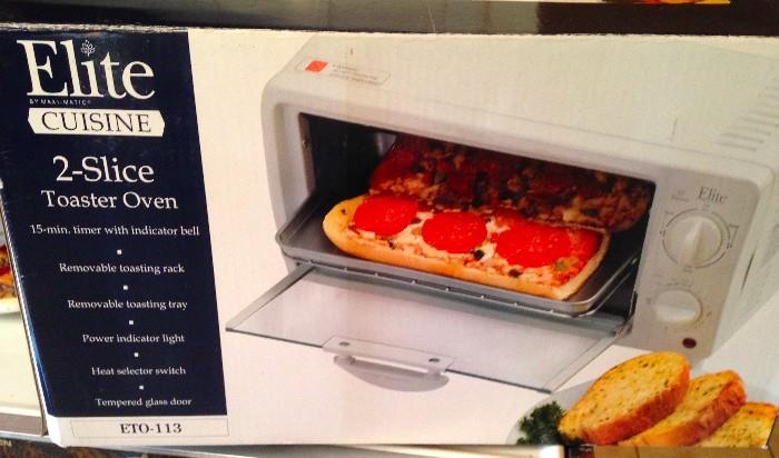 2 slice toaster oven...