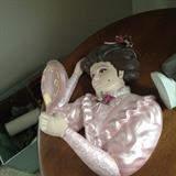 wall hanging Gibson Girl (ceramic)