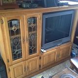 TV and Stereo Console