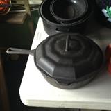 Cast Iron "dutch oven" and granite-ware roasters