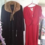 Persian Lambs' Wool and Mink corral and sleeves