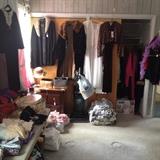 Collection of vintage coats.