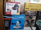 Power Glide miter saw, 7 1/4 Circular saw, Mitre Box