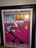 THE ERIE ART MUSEUM BLUES AND JAZZ FESTIVAL 2005 FRAMED POSTER