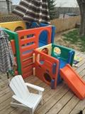 KIDS CHAIR WITH UMBRELLA / KIDS PLAYHOUSE