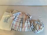 BRAND NEW WITH TAGS GIRLS BURBERRY OUTFIT 9 MONTH