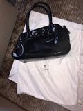 KATE SPADE BLACK PATENT LEATHER HANDBAG