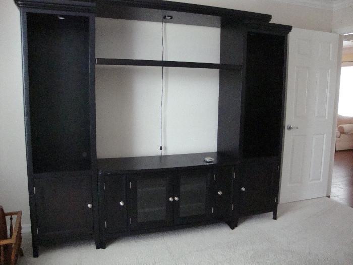 Large Entertainment unit will hold 60" TV