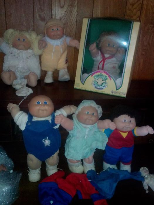 Dolls - Cabbage Patch, porcelain, old, and not so old.  