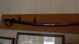 Civil War Sword dated 1864